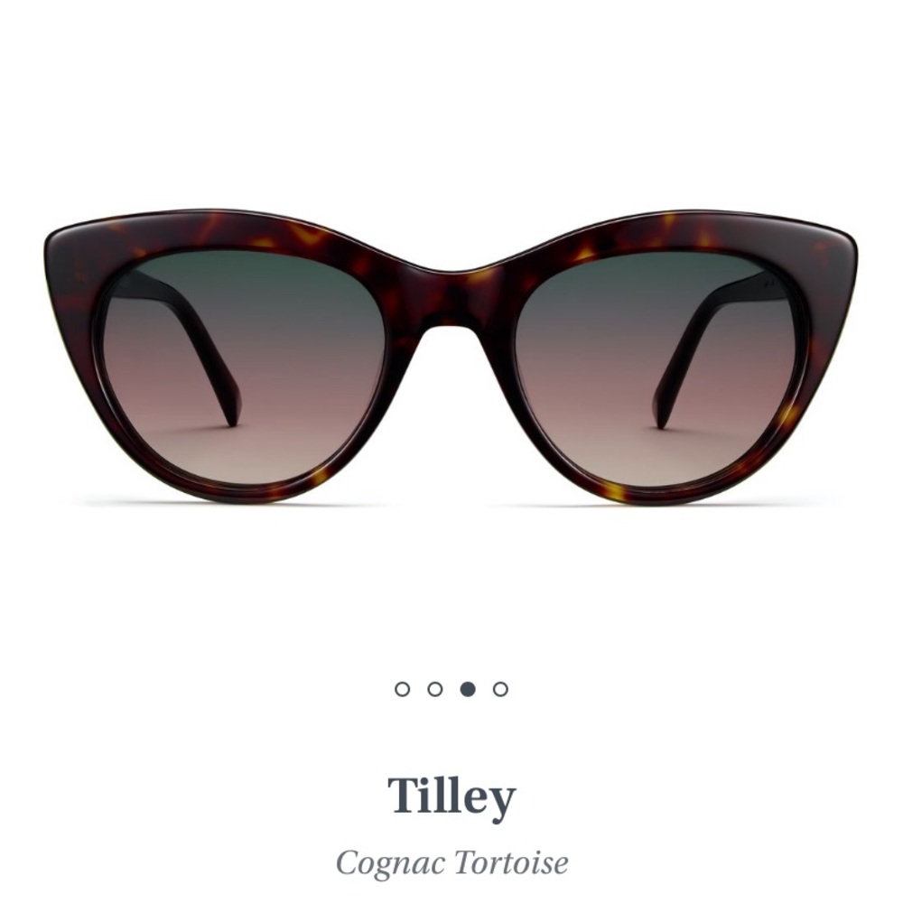 Warby Parker Tilley non prescription sunglasses